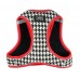 Houndstooth Black EZ Reflective Harness Vest